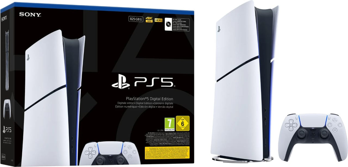 PlayStation 5 Digital Edition 825 GB Slim – productfoto 3
