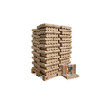 Heizfuxx Nestro XL Blue Houtbriketten 960 kg - 96 pakken van 10 kg | Houtbriketten met lange warmteafgifte