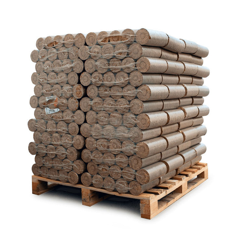 Heizfuxx Nestro XL Red Houtbriketten 960 kg – 96 pakken van 10 kg